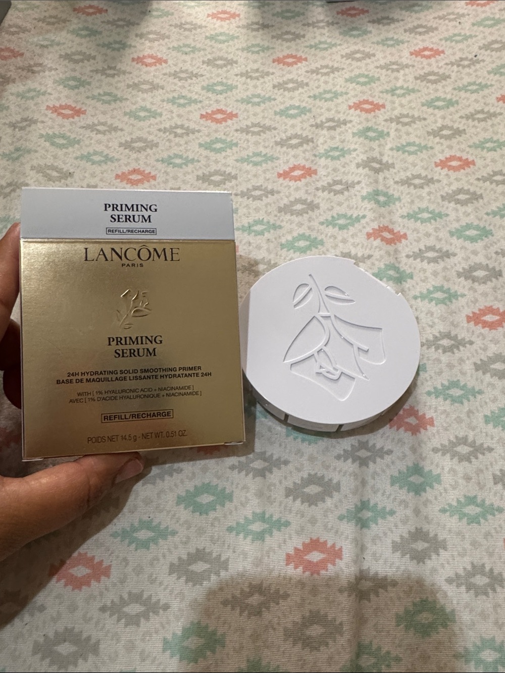 Lancôme Priming Serum Solid Smoothing Primer - Gold & White